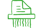 Icon Aktenvernichtung