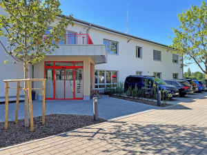 Außenansicht Berufsbildungszentrum Stellwerk in Bebra